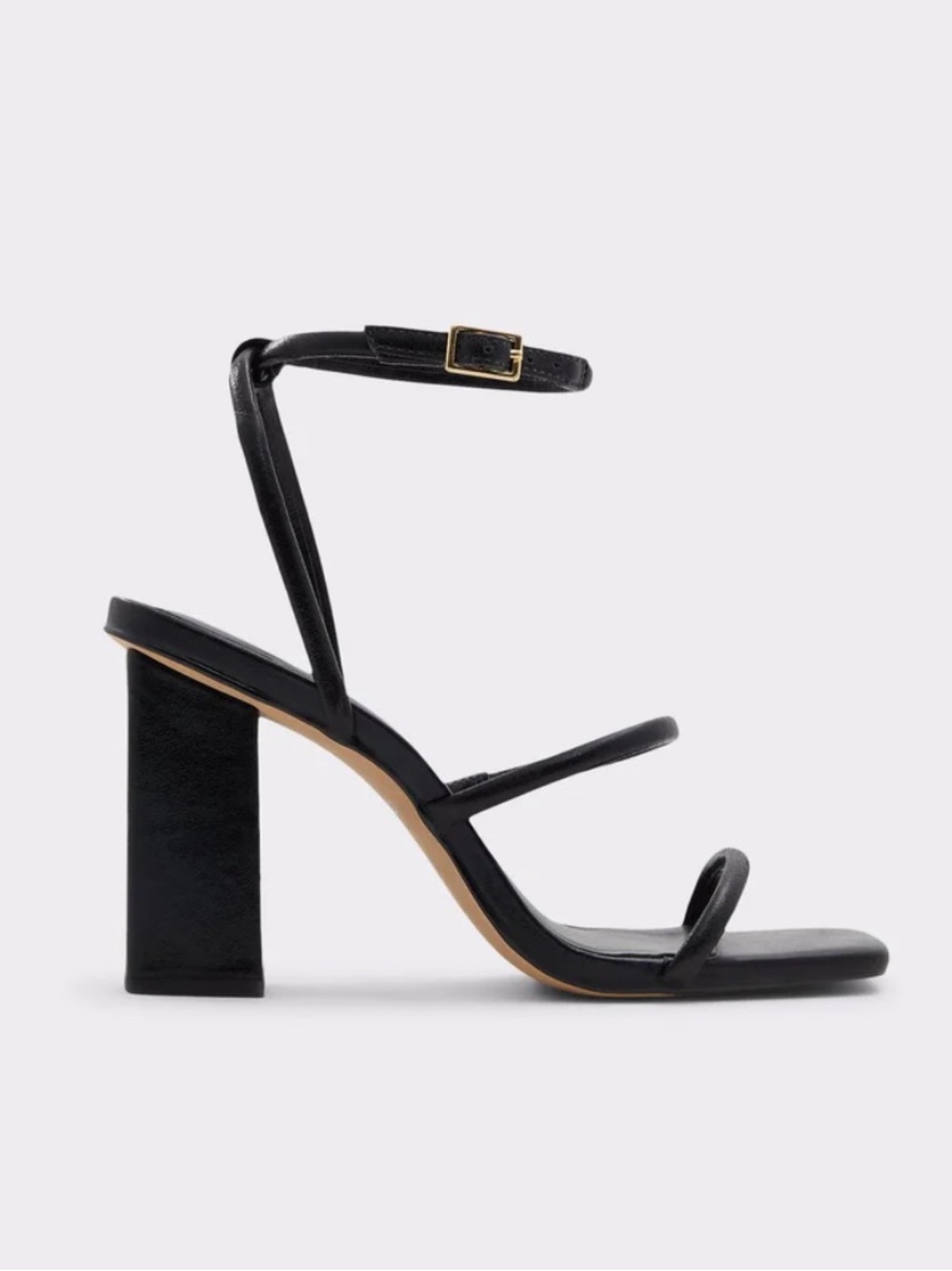 Aldo Leather Strappy Heeled Sandals